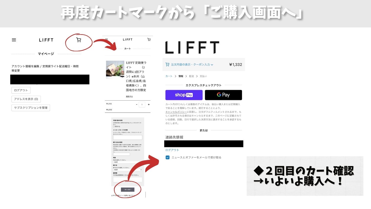 LIFFT定期便ライト_注文方法